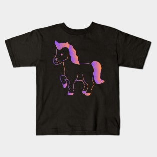 Pink Unicorn Kids T-Shirt